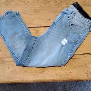 Torrid Sky High Skinny Crop sz 14